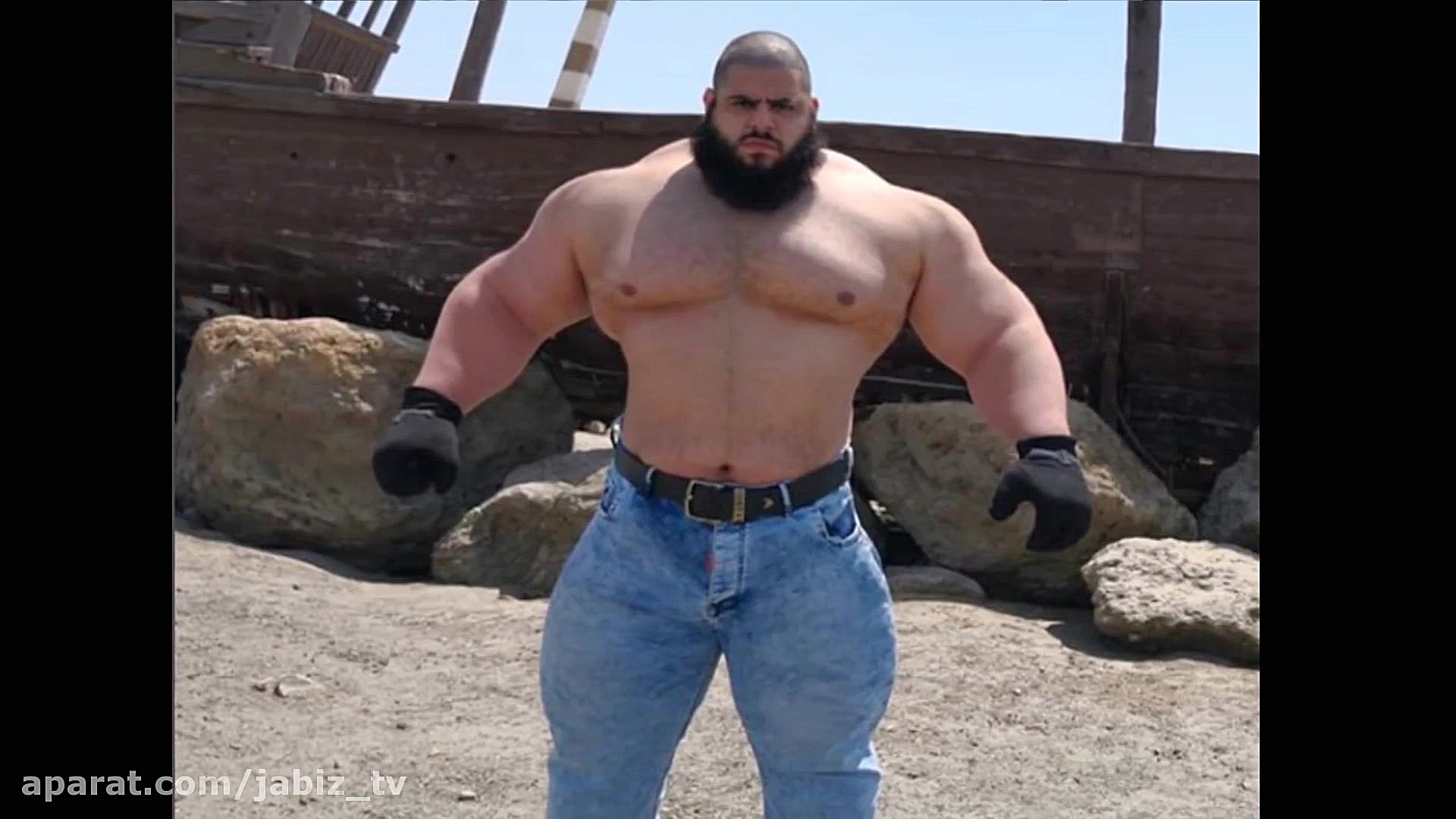 مبارزه هالک ایرانی و ترسناک تر...