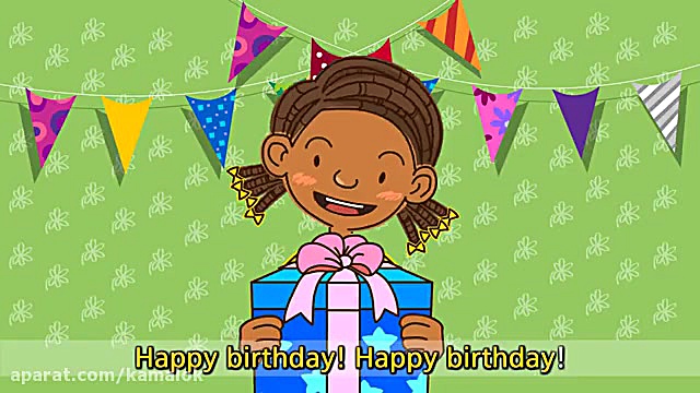 Happy birthday! This is for you