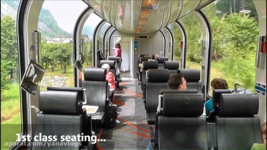 از میلان تا زوریخ با قطار