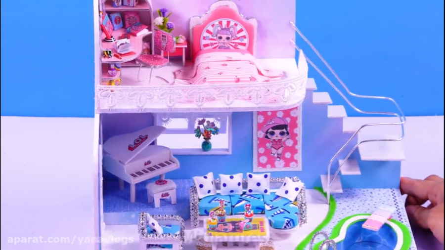 طراحی جالب خانه های عروسکی 1