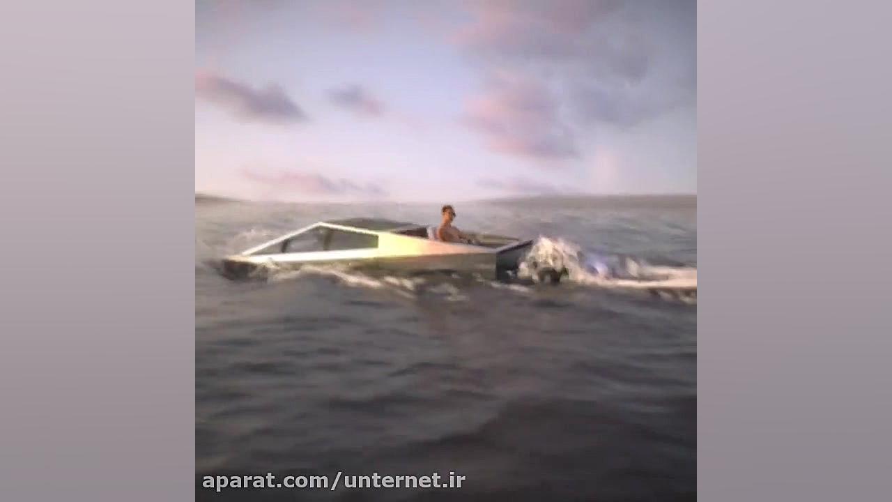 سایبر تراک در نقش قایق