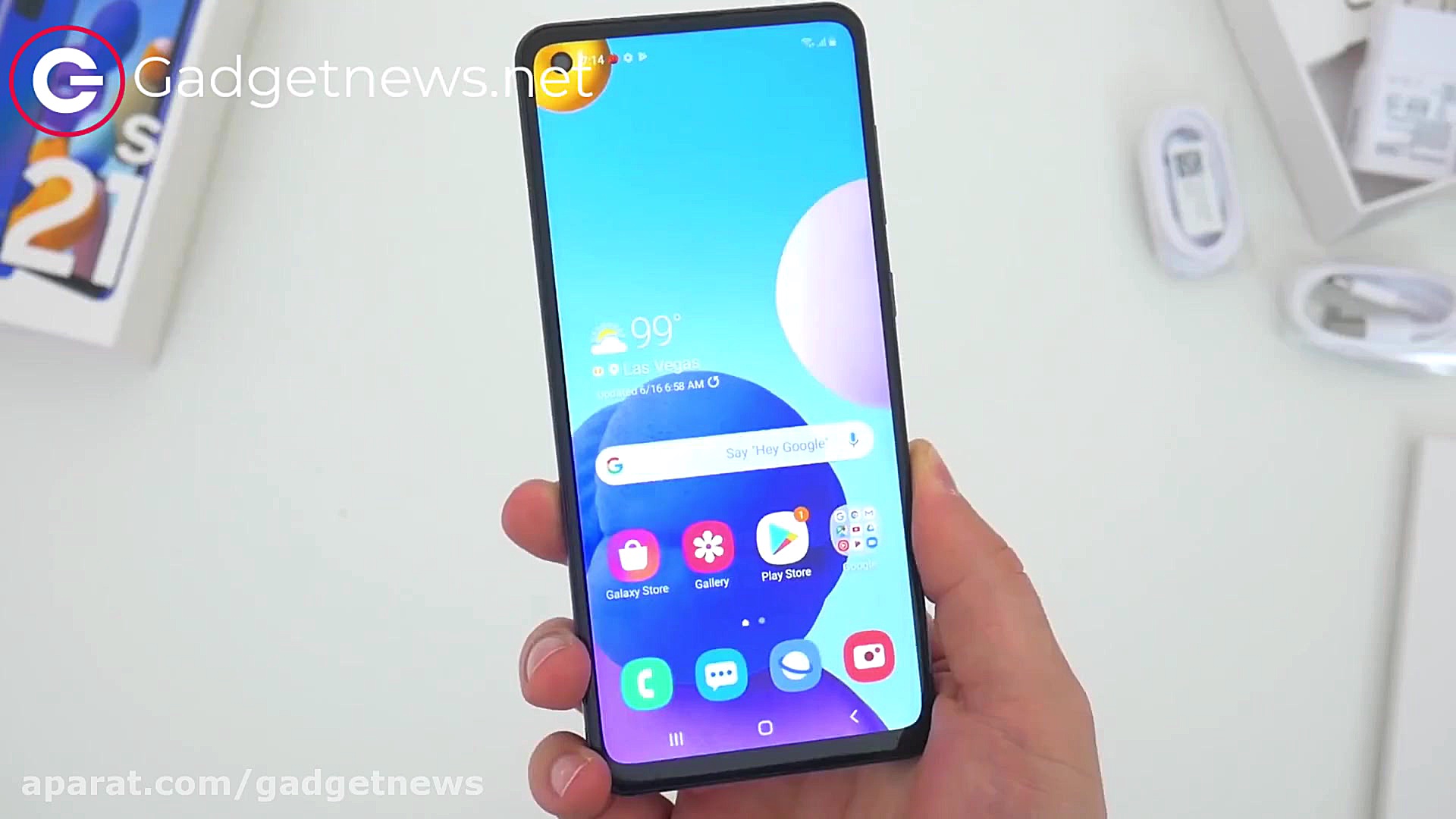 جعبه گشایی و بررسی اولیه گلکسی...