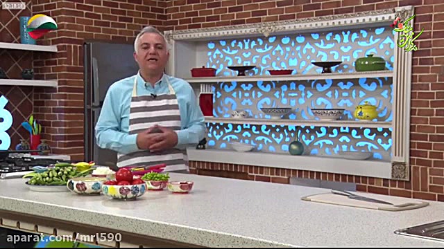 آموزش پخت خورش بامیه در برنامه...