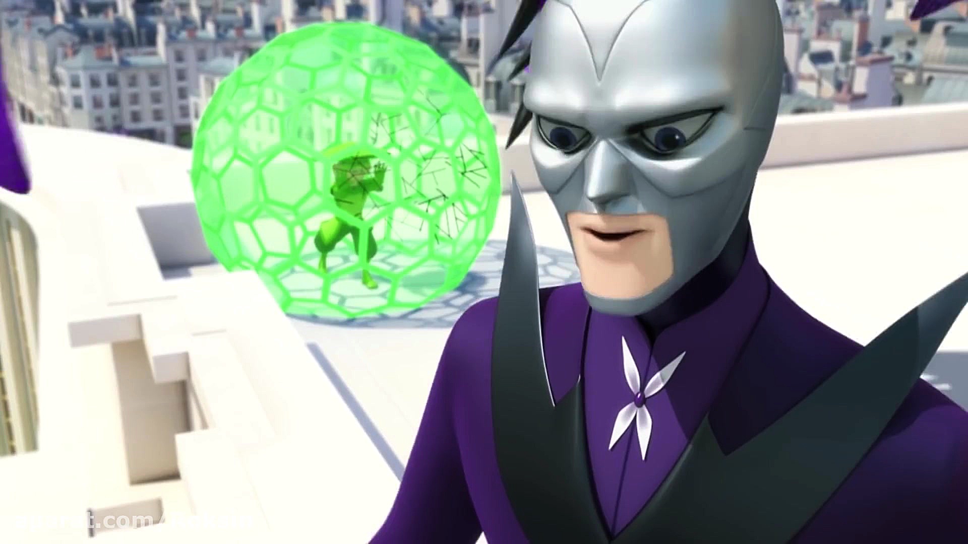 مبارزه لیدی باگ و دوستانش با ک...