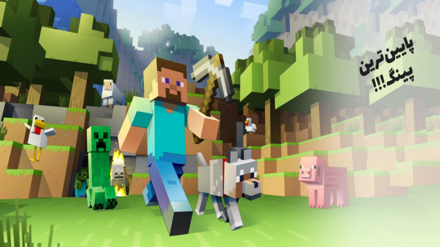 چطوری ماینکرفت آنلاین بازی کنی...