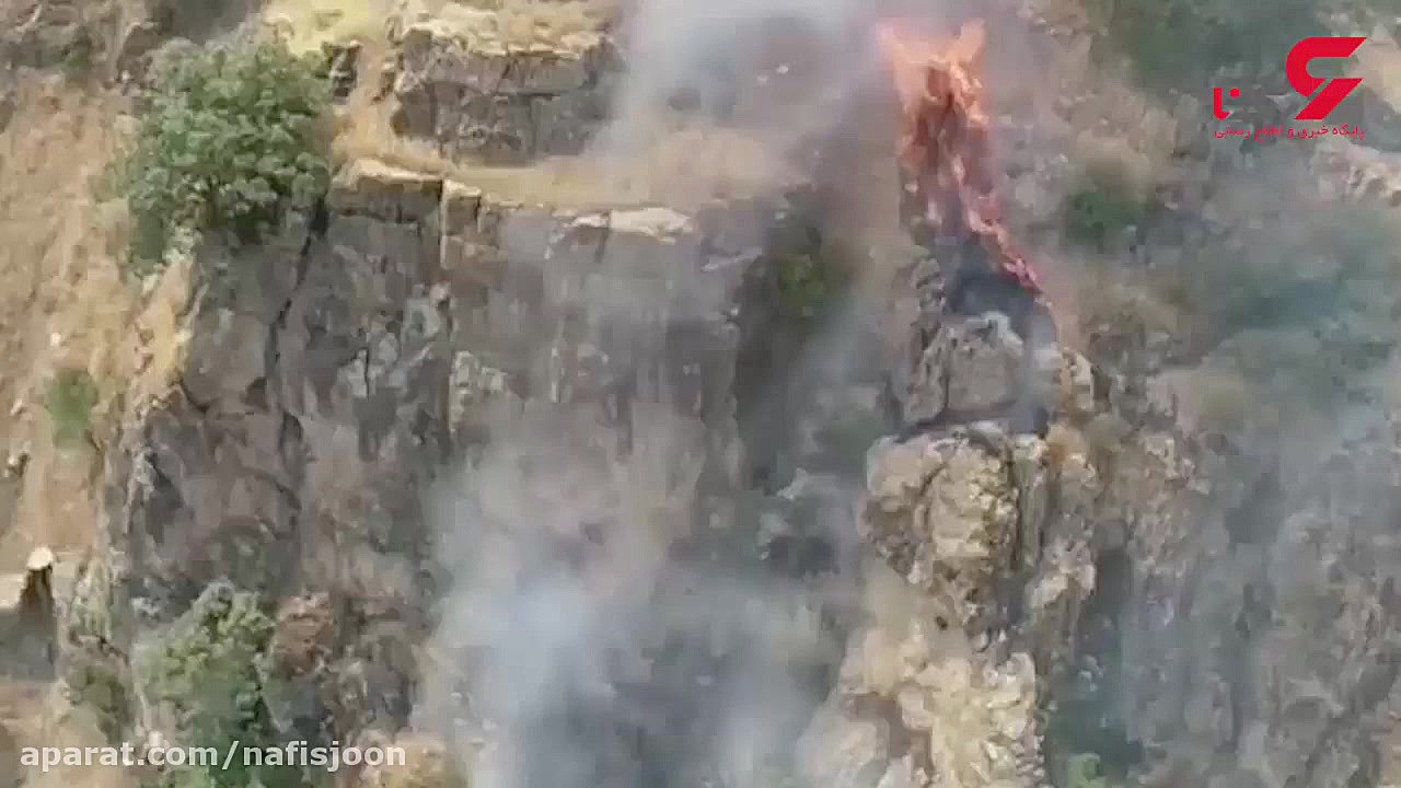 زنده زنده سوختن 3 مرد در پی تل...