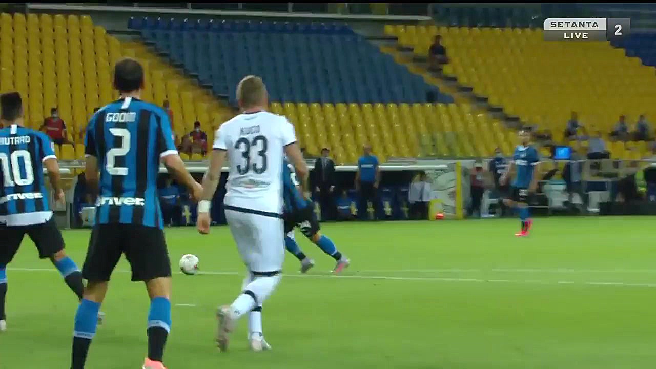 خلاصه بازی پارما 1  اینتر 2