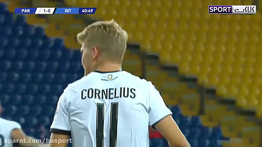 خلاصه بازی پارما 1 2 اینترمیلا...