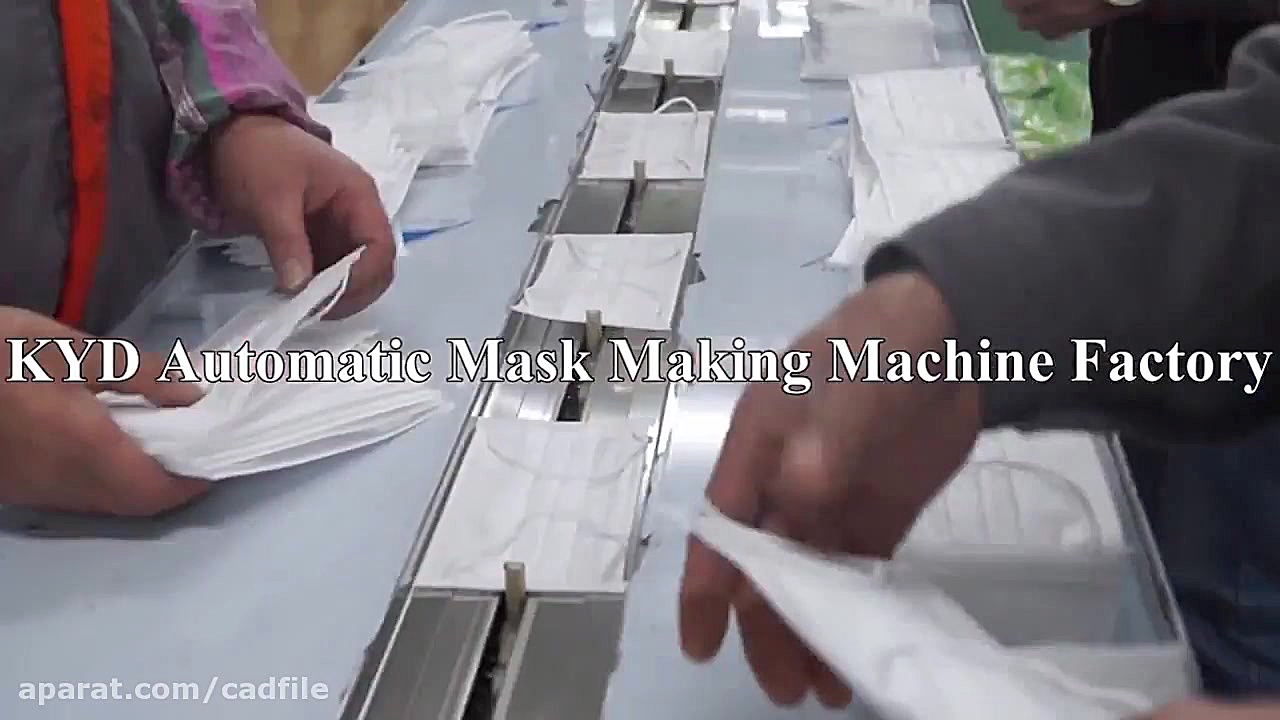 طراحی دستگاه بسته بندی ماسک