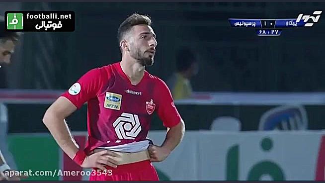 خلاصه بازی پرسپولیس و پیکان ۳...