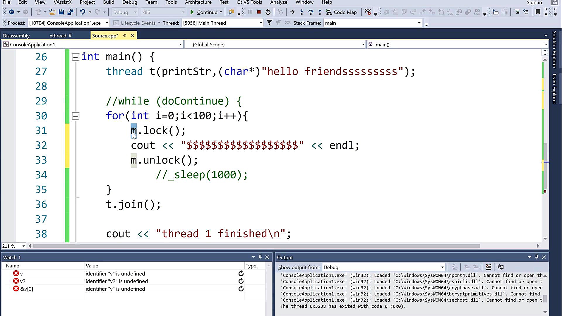 برنامه نویسی 43- multithreading with std thread