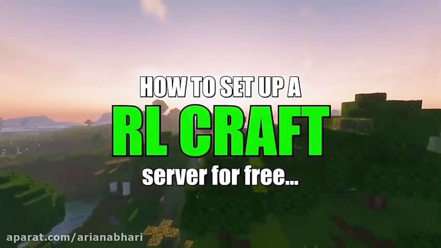 آموزش سرور رایگان RLCraft در م...