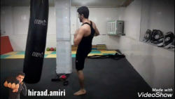 تمرین یونس امیری در باشگاه مبا...