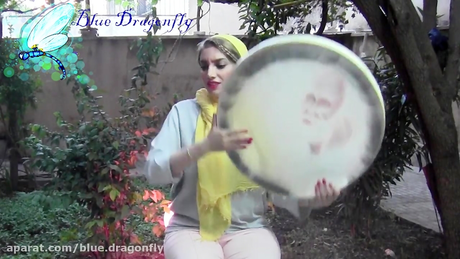 دف نوازی آهنگ عاشقانه گل های ا...