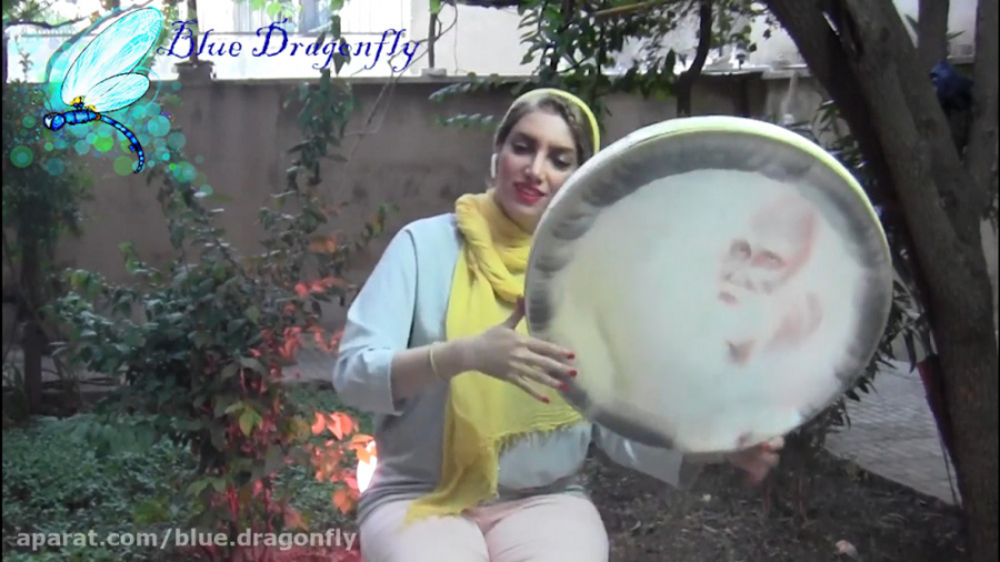 دف نوازی آهنگ عاشقانه گل های ا...