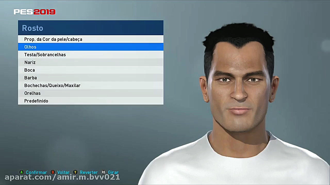 ادیت فیس کافو برای pes 2019