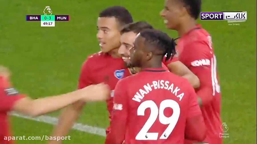 خلاصه بازی برایتون 0 3 منچستری...