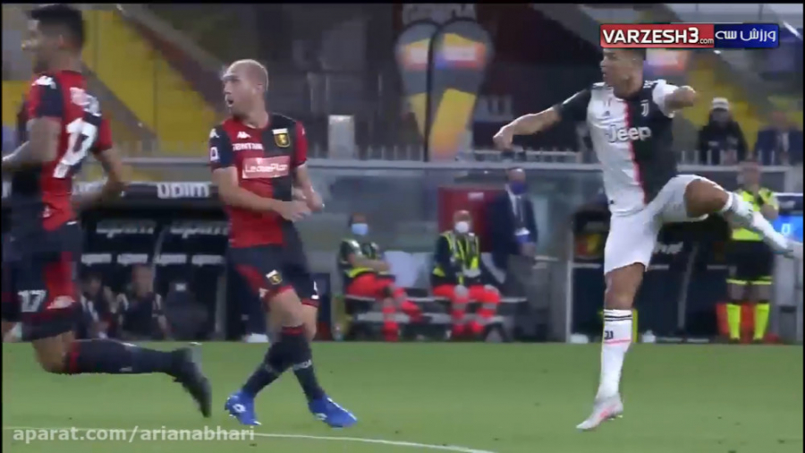 خلاصه بازی جنوا 1  یوونتوس 3 (...