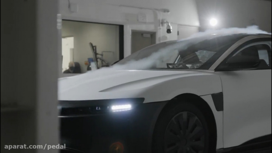 تست آئرودینامیک لوسید ایر