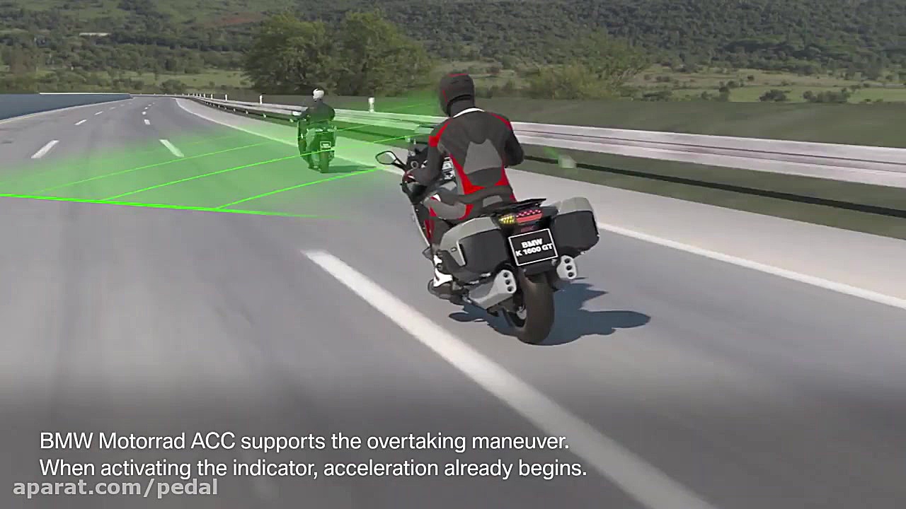 کروز کنترل راداری فعال در موتو...