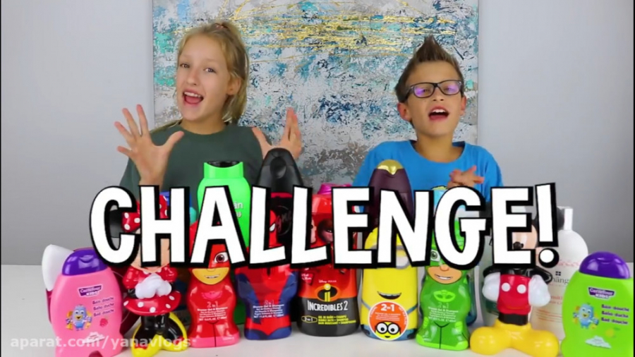 چالش اسلایم کارینا و و رونالد