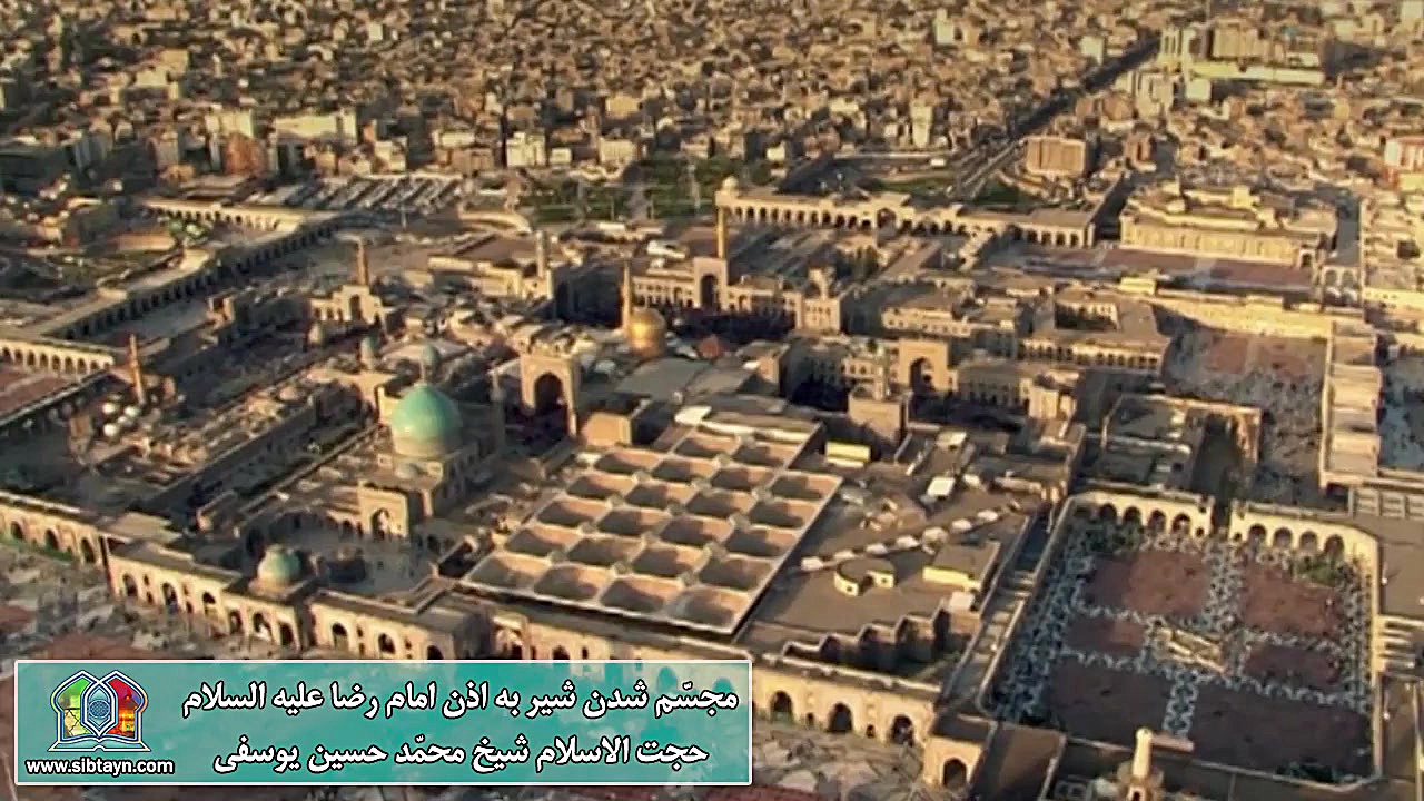 مجسّم شدن شیر به اذن امام رضا...