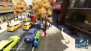 مرحله آزاد بازی MARVEL SPIDER...