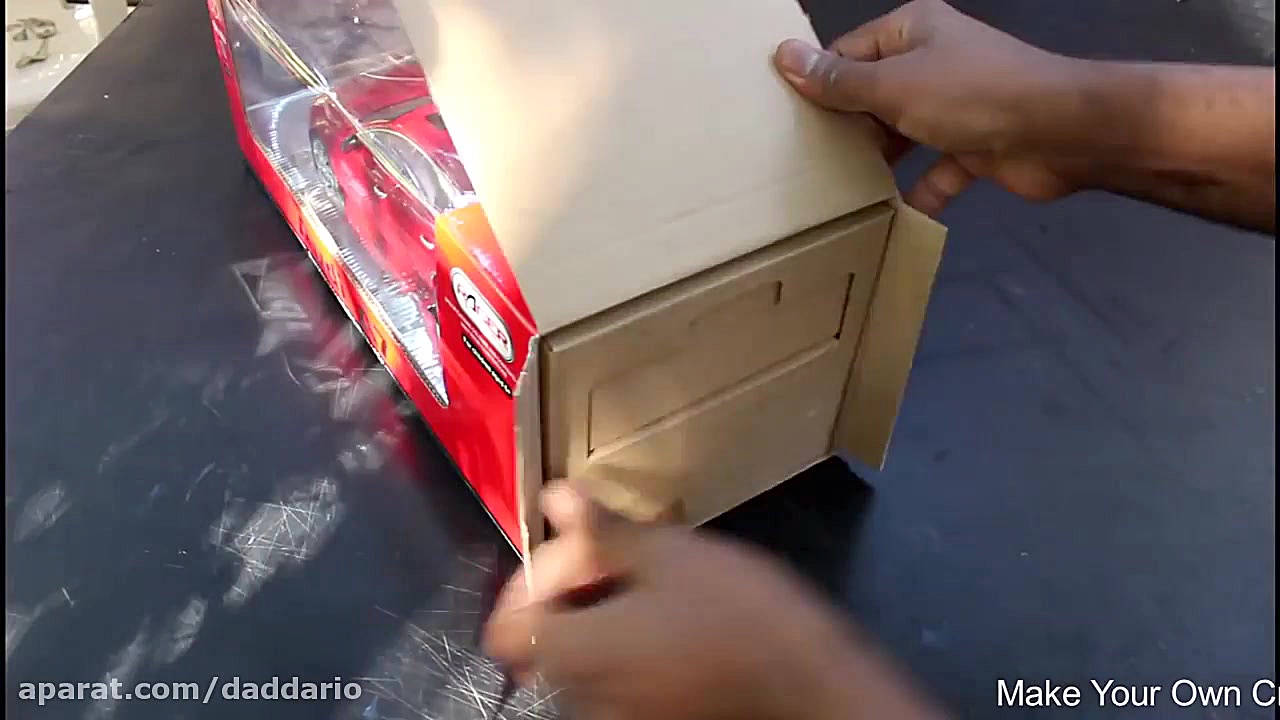 ساخت ماشین اسباب بازی پرنده