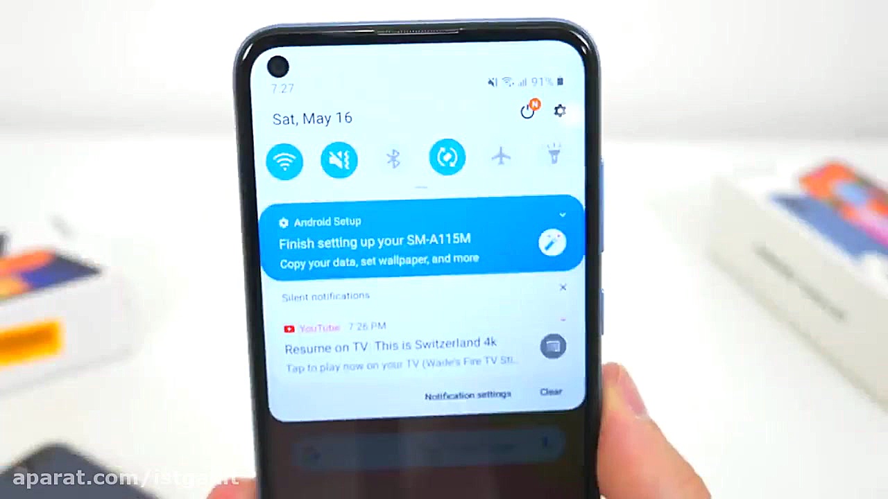 مقایسه گوشی گلکسی A10 با گلکسی...