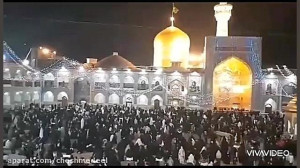 نقاره زنی در حرم امام رضا