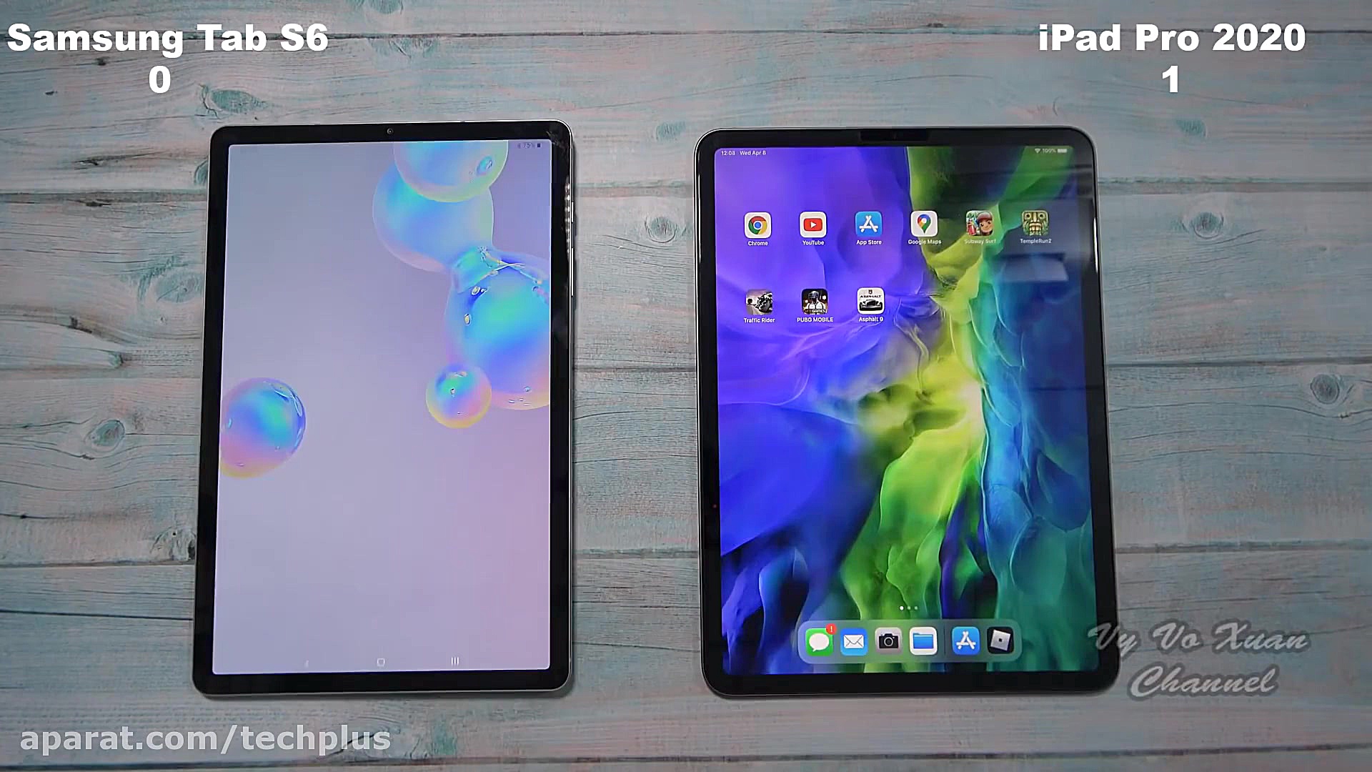 مقایسه سرعت و دوربین iPad Pro...