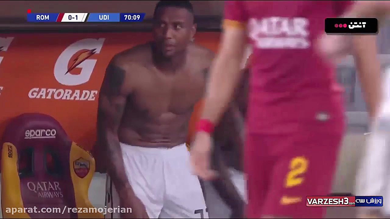 خلاصه بازی آاس رم 0  اودینزه 2...