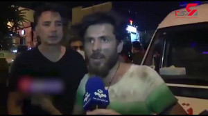 فداکاری جوان دستفروش در انفجار...
