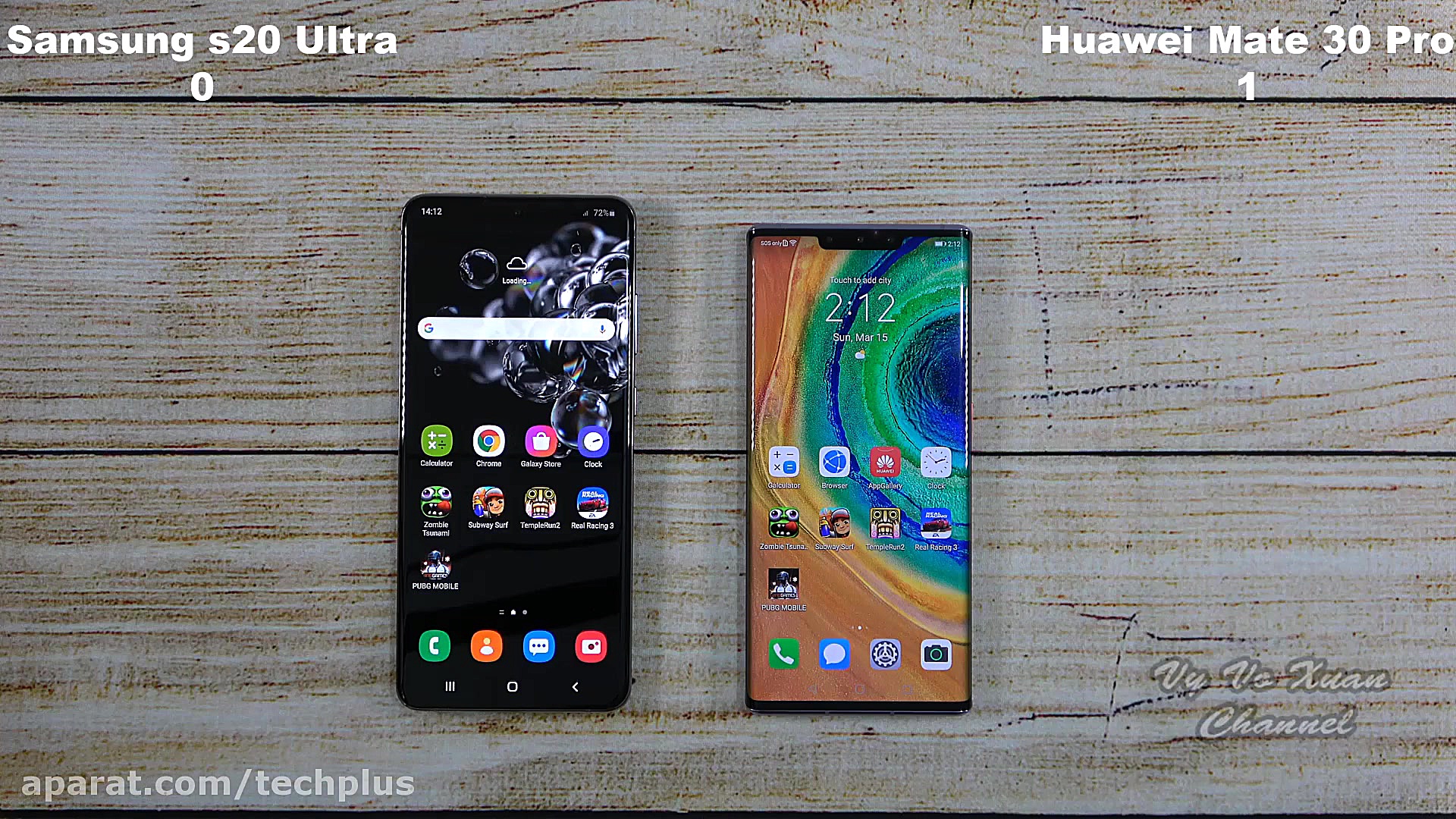 مقایسه سرعت و دوربین Galaxy S2...