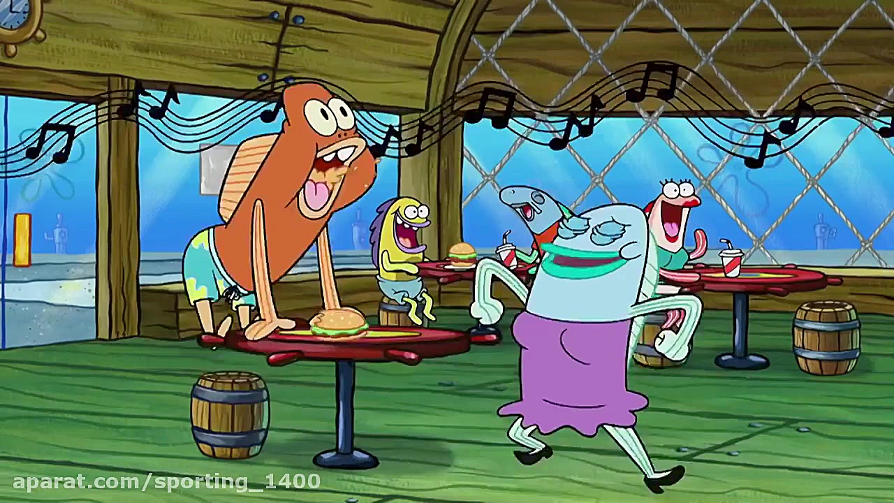 انیمیشن باب اسفنجی فاصله ذهنی...