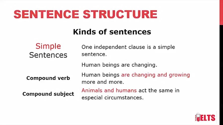 آموزش زبان انگلیسی: ساختار جمل...