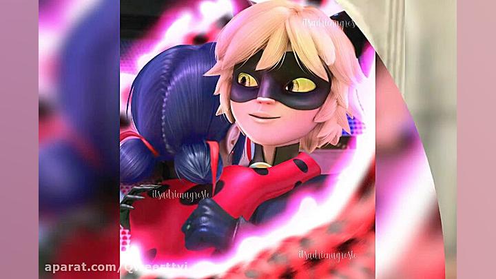 میکس عکس دختر کفشدوزکی و گربه...