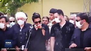مراسم خاکسپاری سیروس گرجستانی...