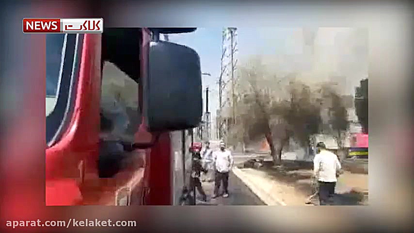 انفجار مهیب در نیروگاه زرگان ا...