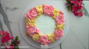 آموزش طرز تهیه کیک تاج دار ساد...