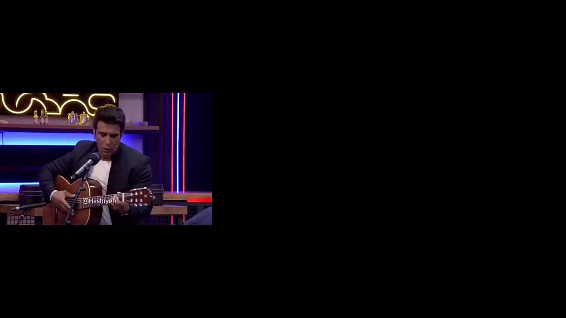 اجرای زنده آهنگ گریه نکن که سر...