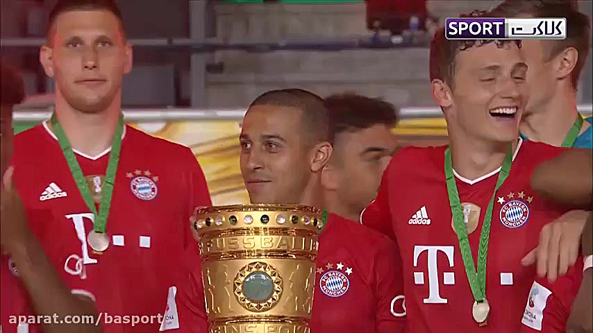 جشن قهرمانی بایرن مونیخ در جام...