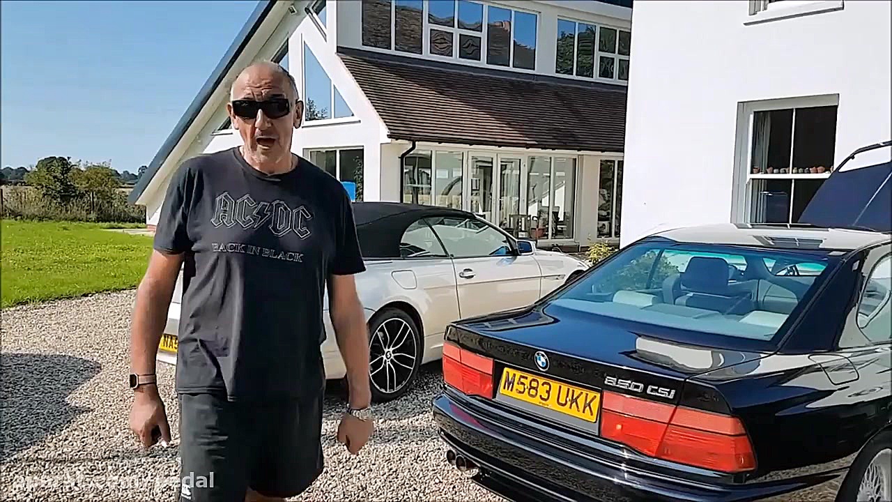 تست لرزش موتور ب ام و 850 با ی...