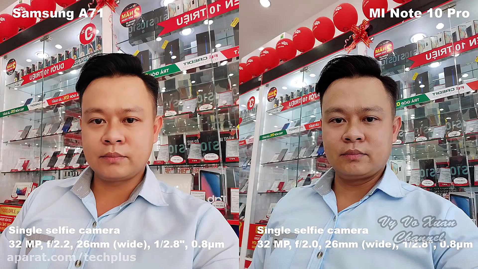 مقایسه سرعت و دوربین Galaxy A7...