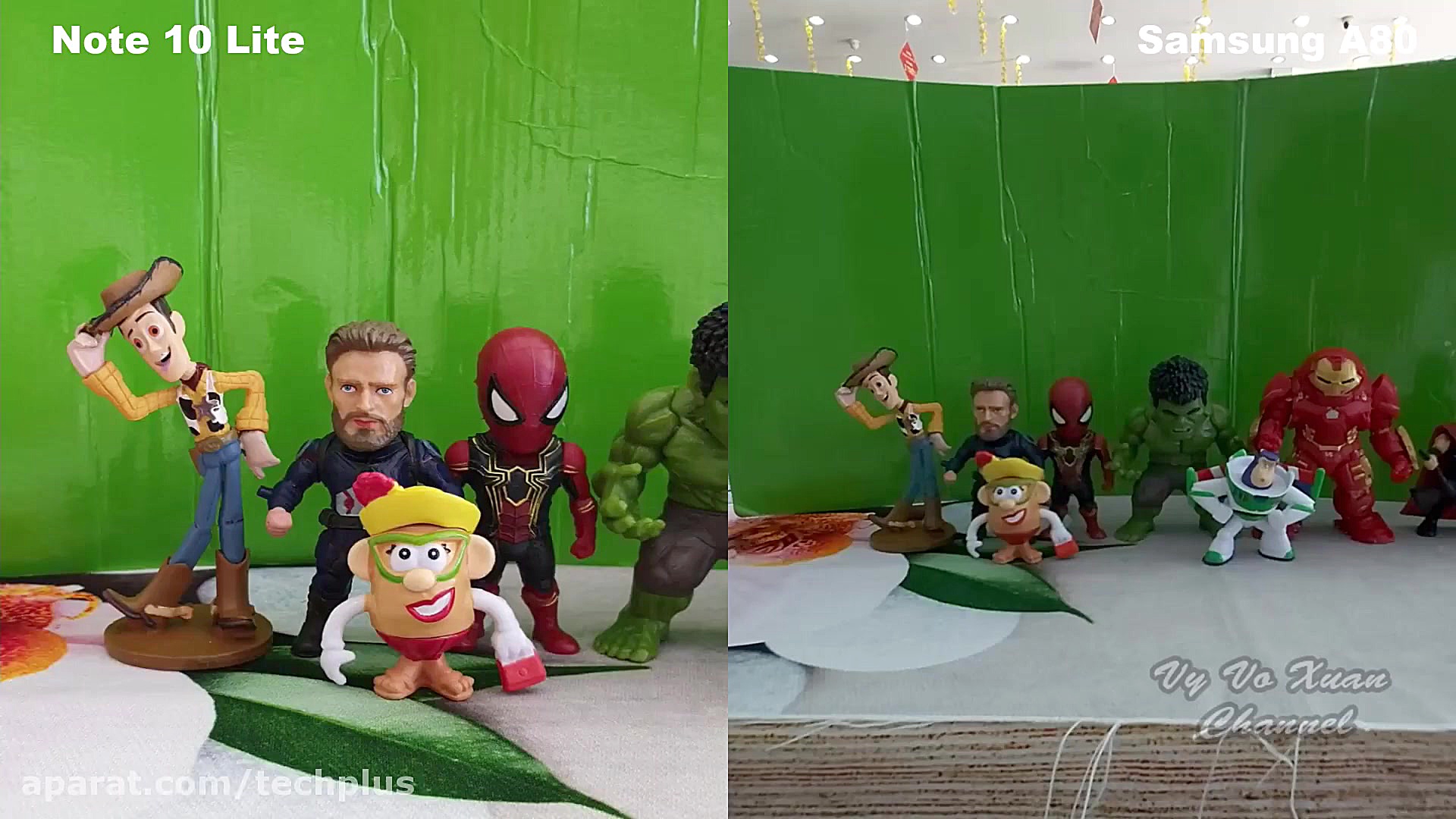 مقایسه سرعت و دوربین Galaxy No...