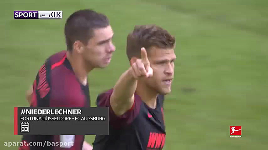 برترین گلهای ماه بوندسلیگا