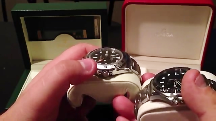 مقایسه ساعت امگا و رولکس