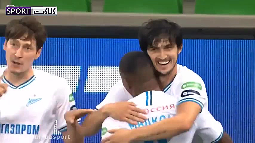 گل سردار آزمون در بازی مقابل ک...