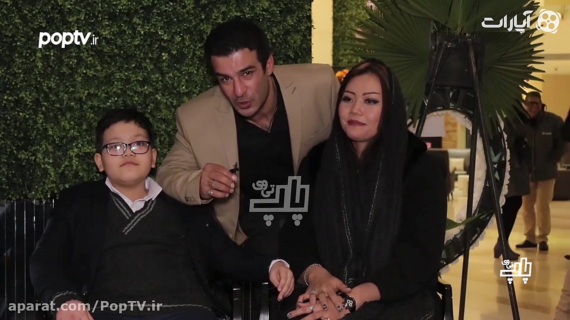 ویدیو جالبی از آخرین حضور همسر...