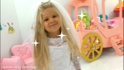 دیانا و روما  لباس عروس برای د...